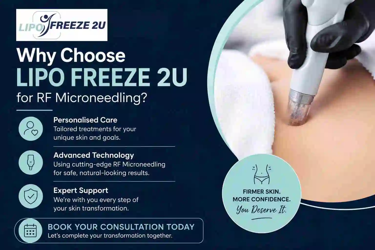 Why Choose LIPO FREEZE 2U for RF Microneedling Dunstable?